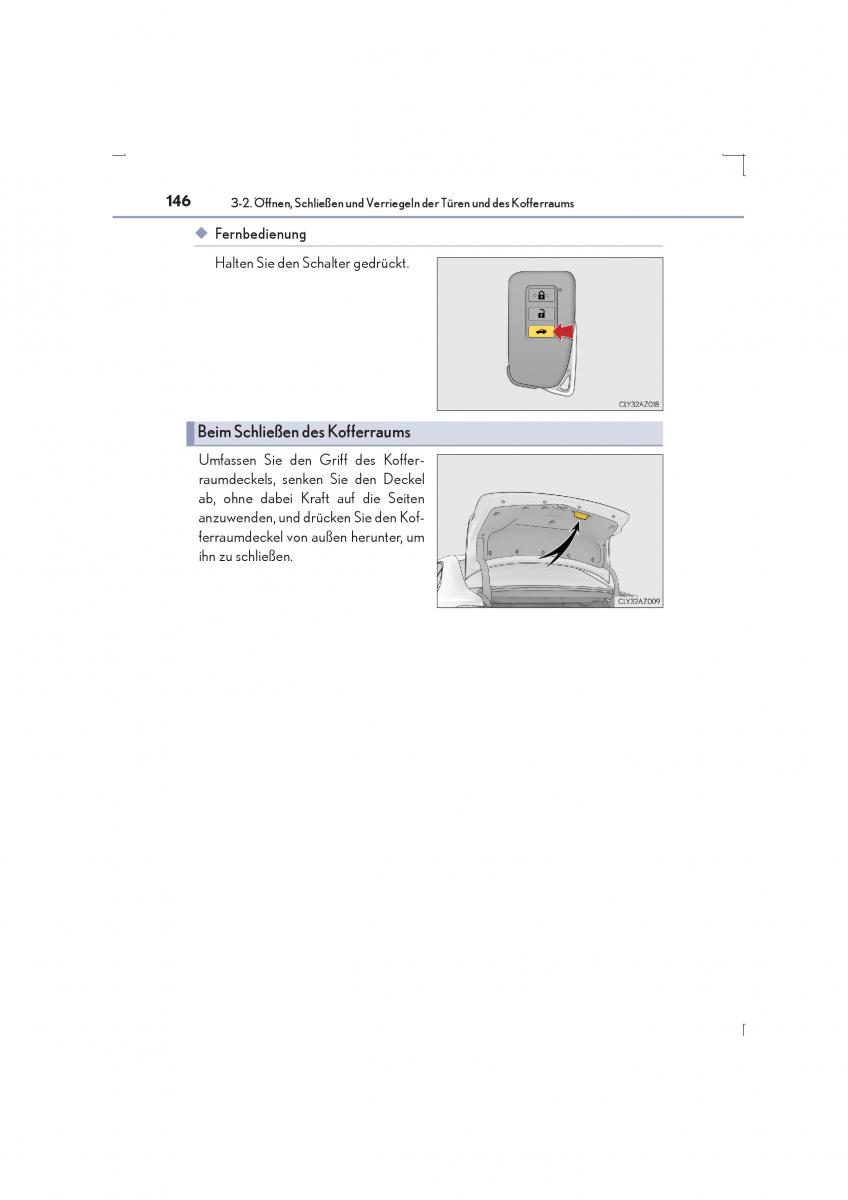 Lexus IS300h III 3 Handbuch / page 146