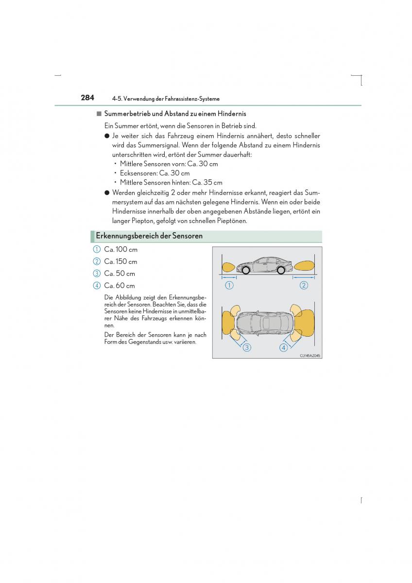 Lexus IS300h III 3 Handbuch / page 284