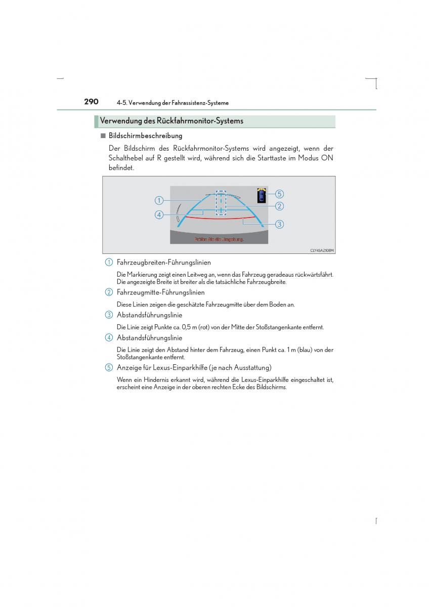 Lexus IS300h III 3 Handbuch / page 290