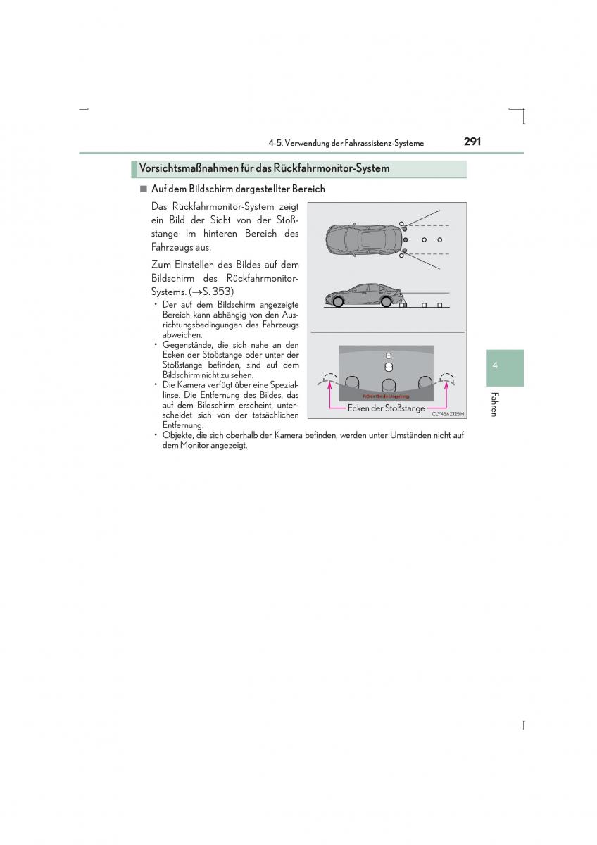 Lexus IS300h III 3 Handbuch / page 291