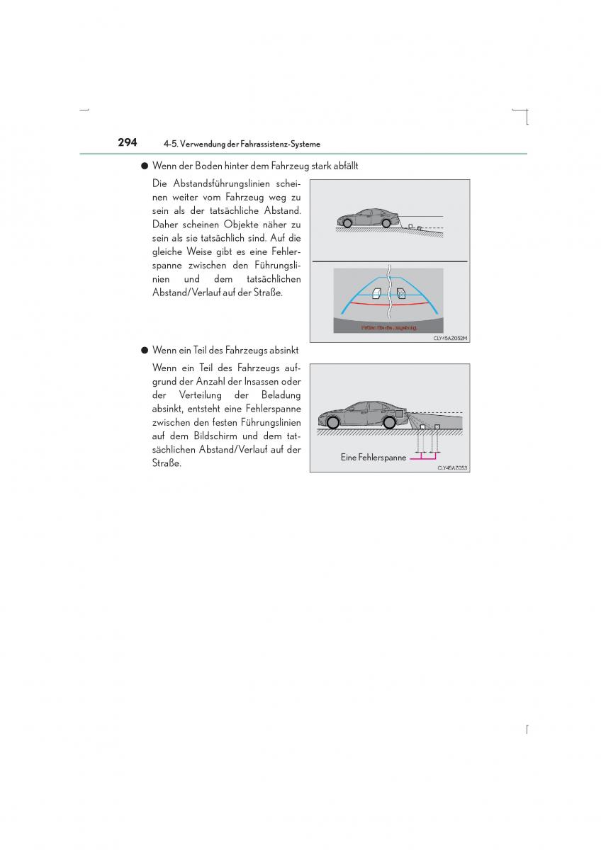 Lexus IS300h III 3 Handbuch / page 294