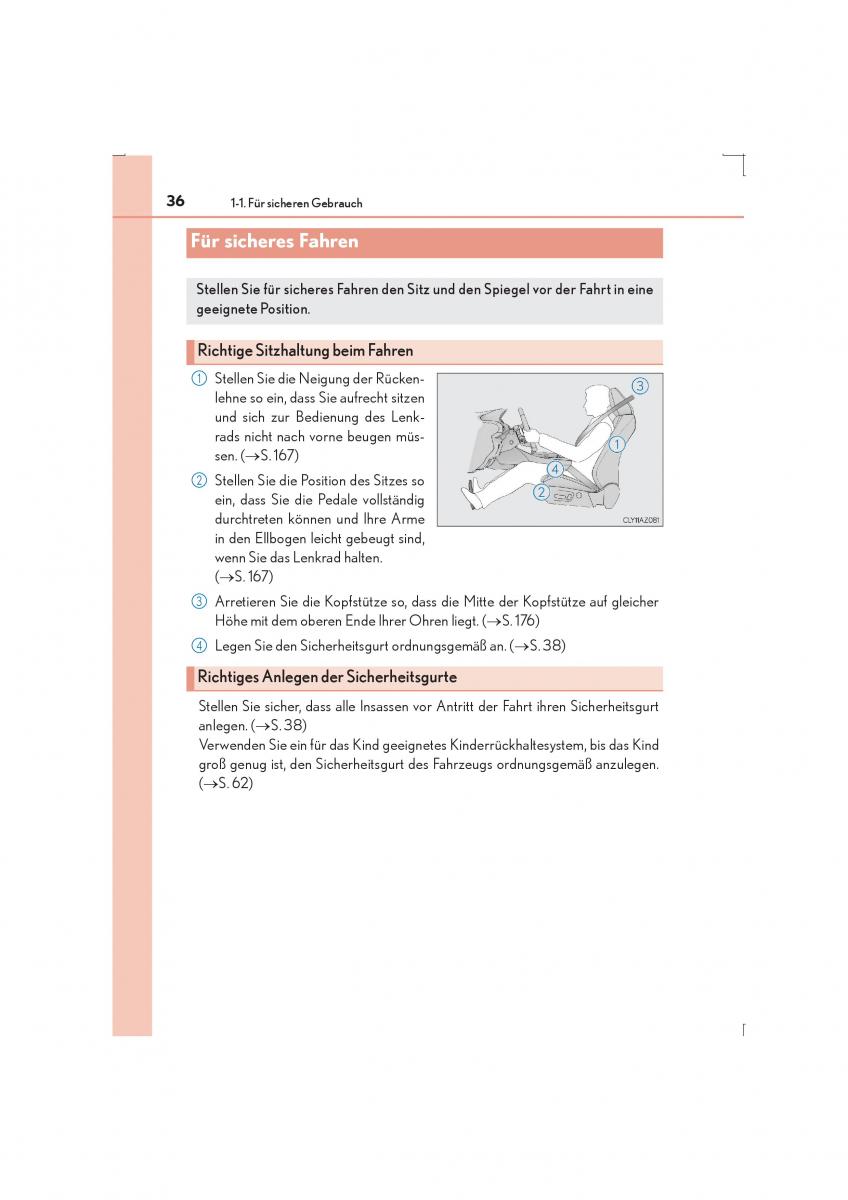 Lexus IS300h III 3 Handbuch / page 36