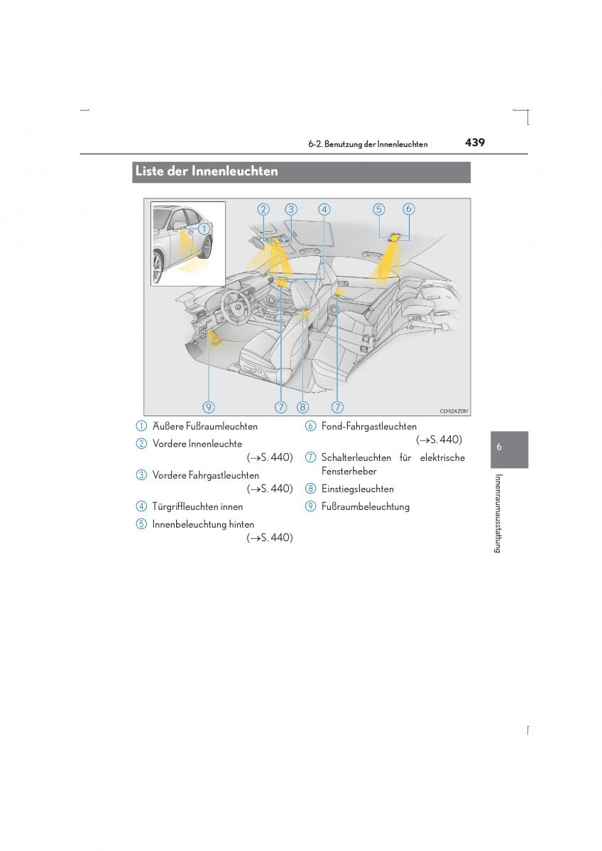 Lexus IS300h III 3 Handbuch / page 439