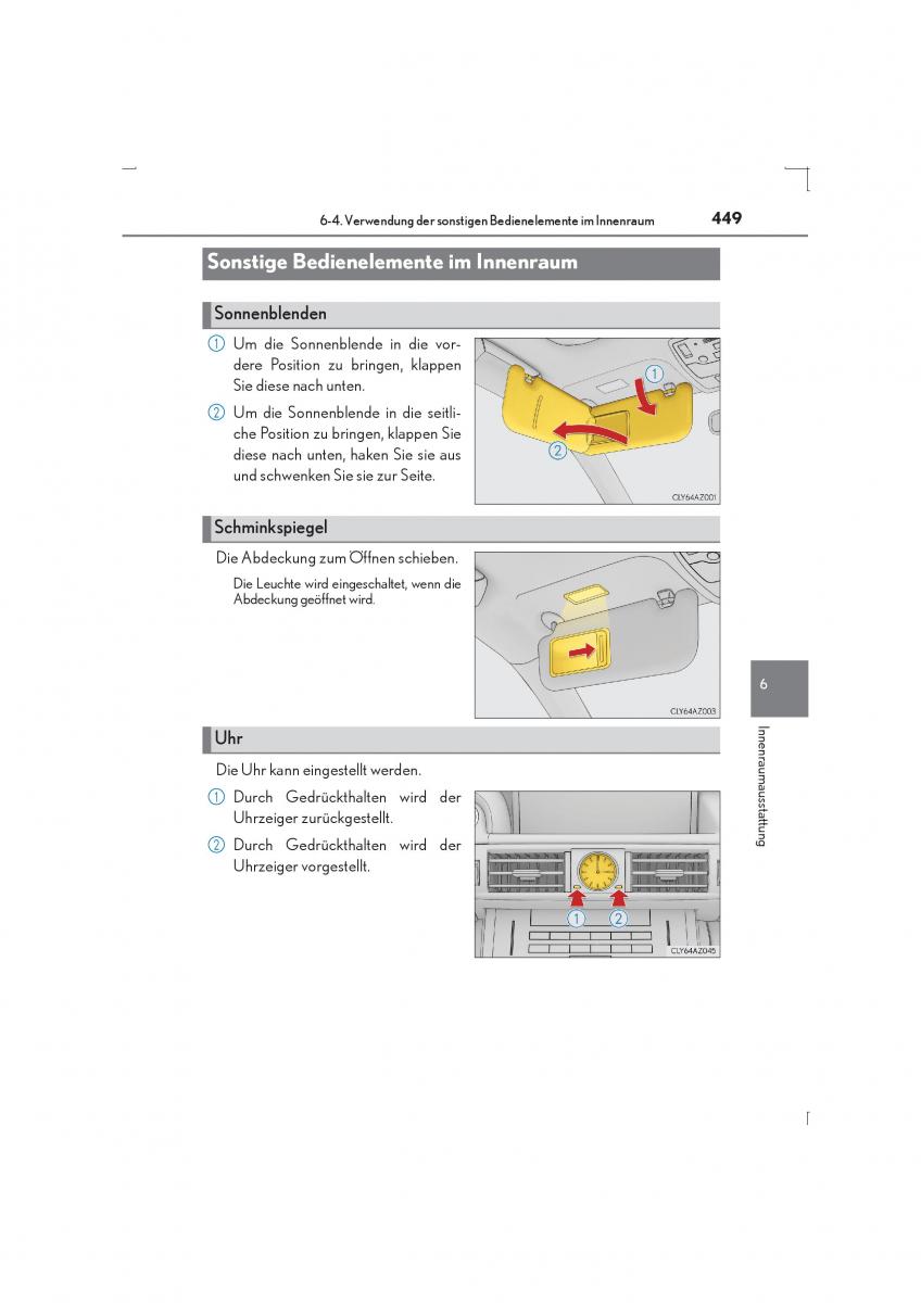 Lexus IS300h III 3 Handbuch / page 449