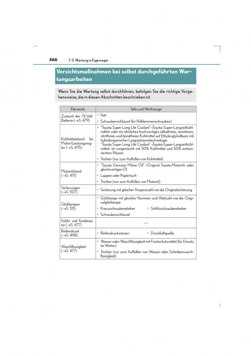 Lexus IS300h III 3 Handbuch / page 466
