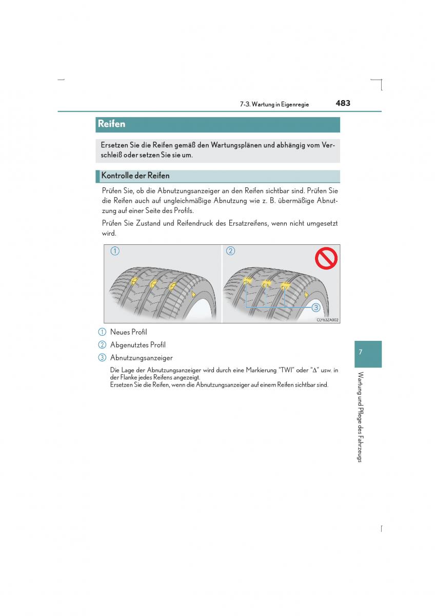 Lexus IS300h III 3 Handbuch / page 483