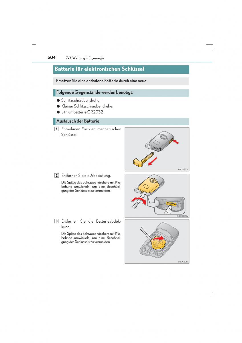 Lexus IS300h III 3 Handbuch / page 504