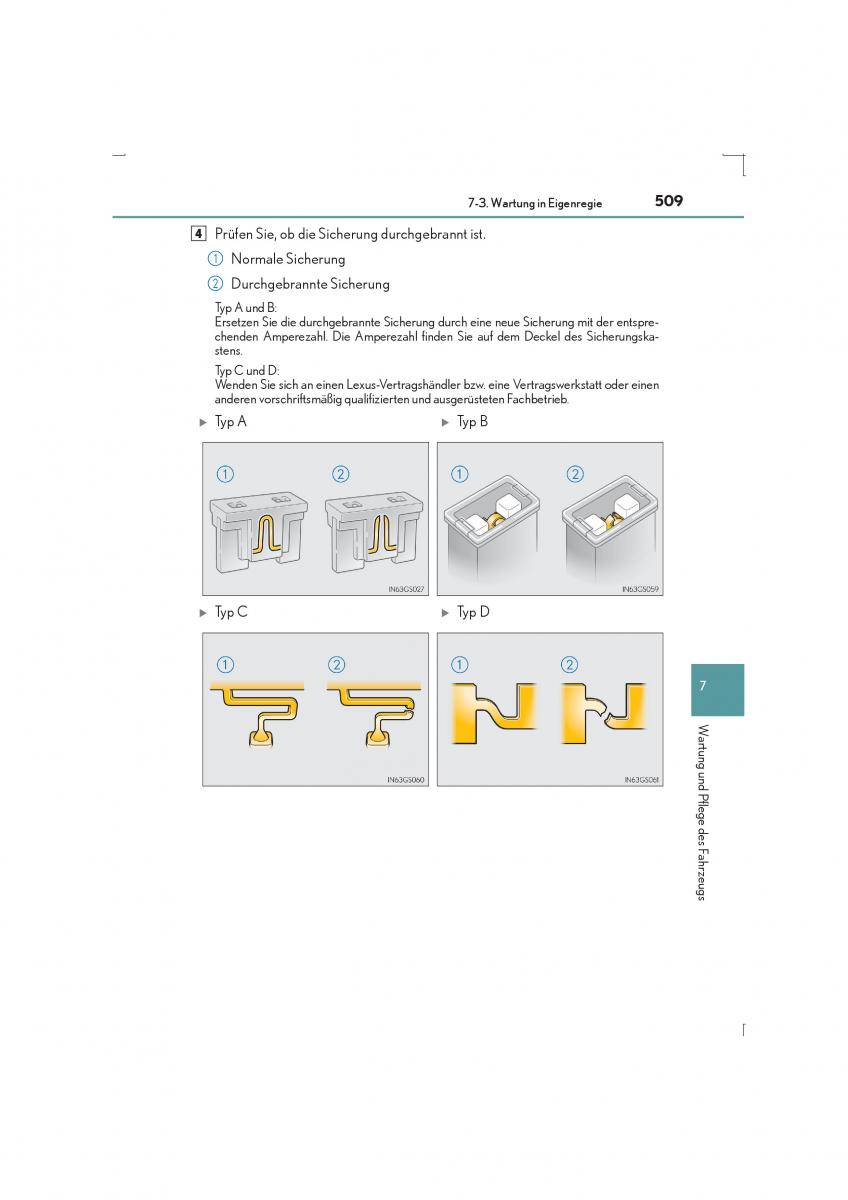 Lexus IS300h III 3 Handbuch / page 509