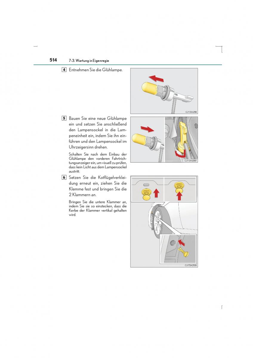 Lexus IS300h III 3 Handbuch / page 514