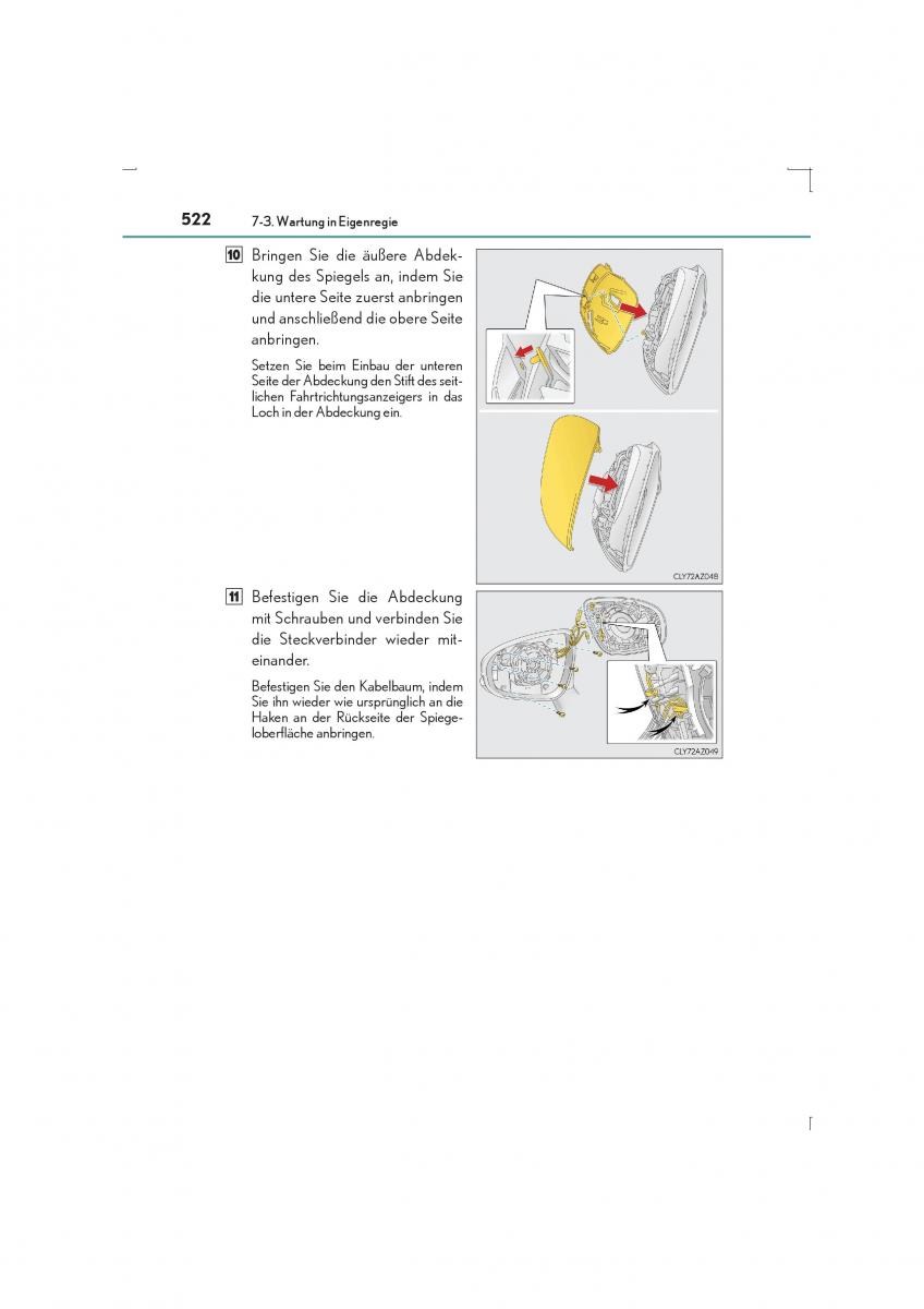 Lexus IS300h III 3 Handbuch / page 522