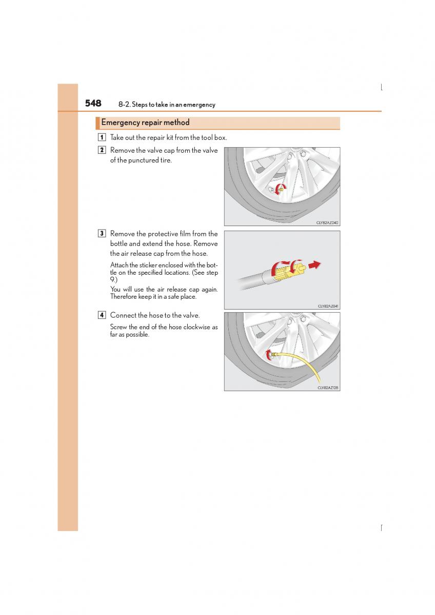 Lexus IS300h III 3 owners manual / page 548