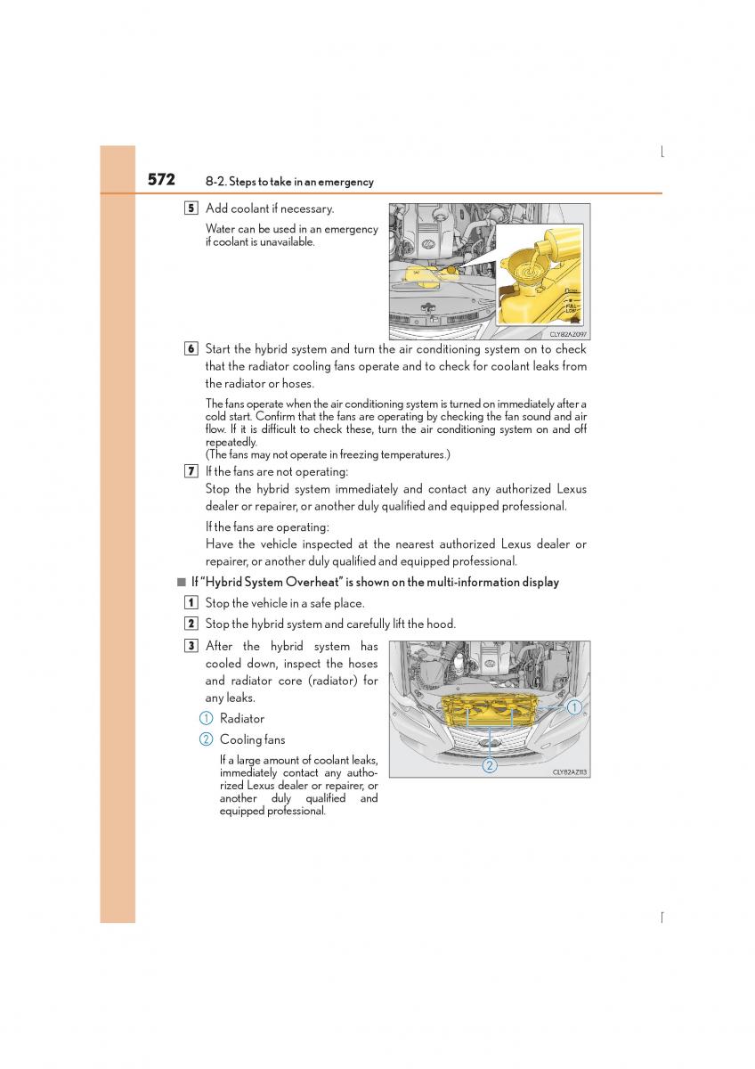 Lexus IS300h III 3 owners manual / page 572