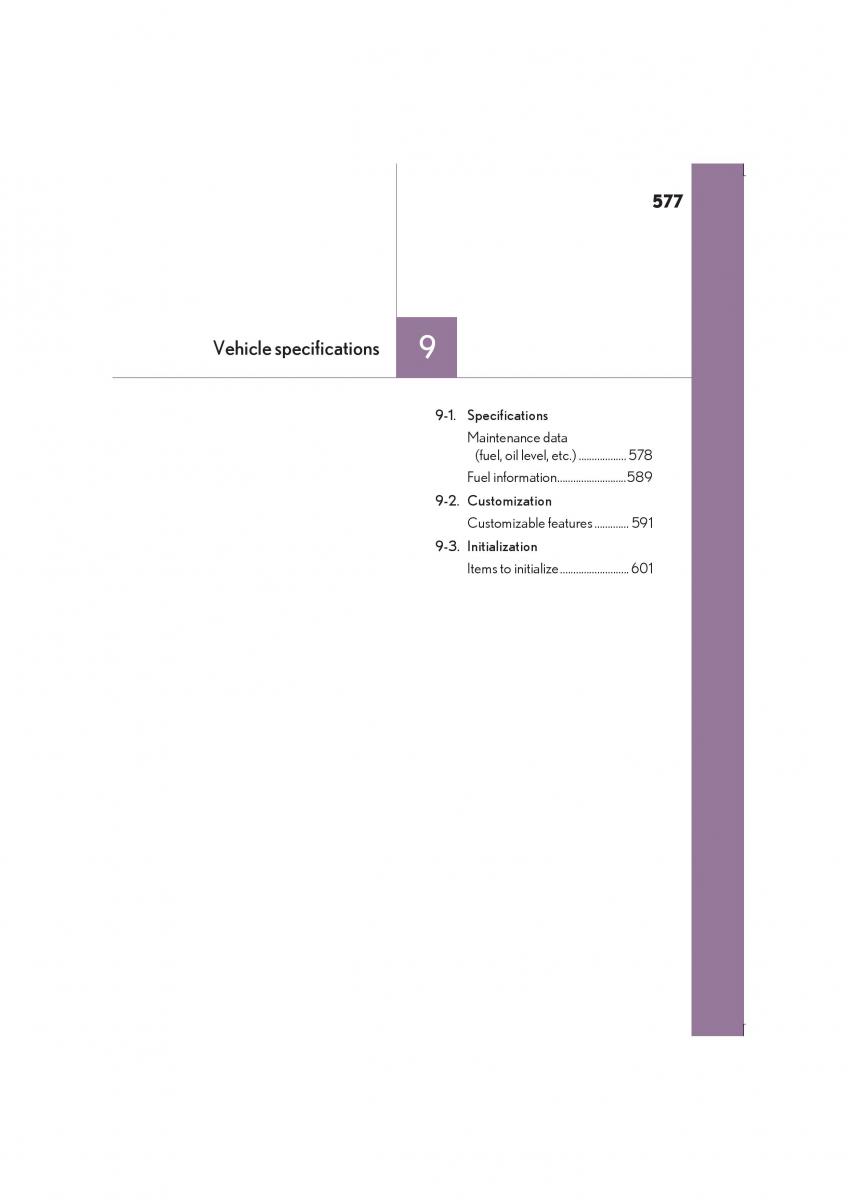 Lexus IS300h III 3 owners manual / page 577