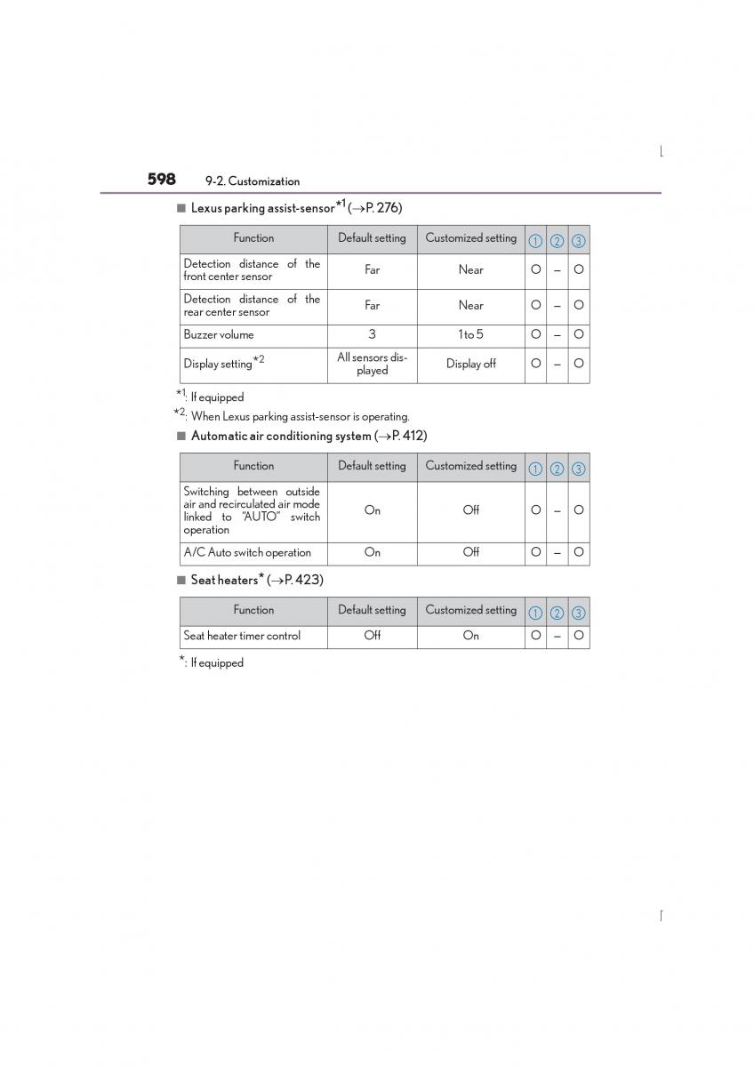 Lexus IS300h III 3 owners manual / page 598