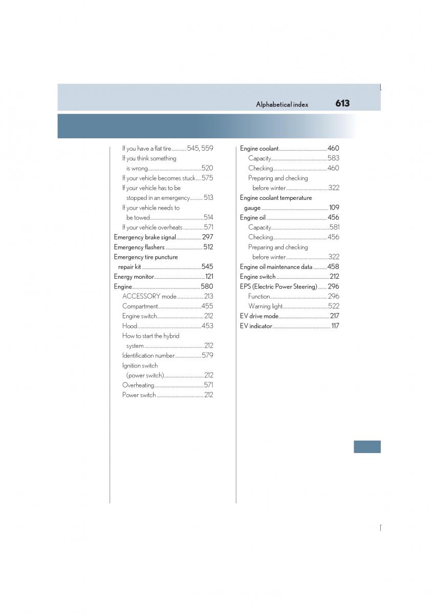 Lexus IS300h III 3 owners manual / page 613