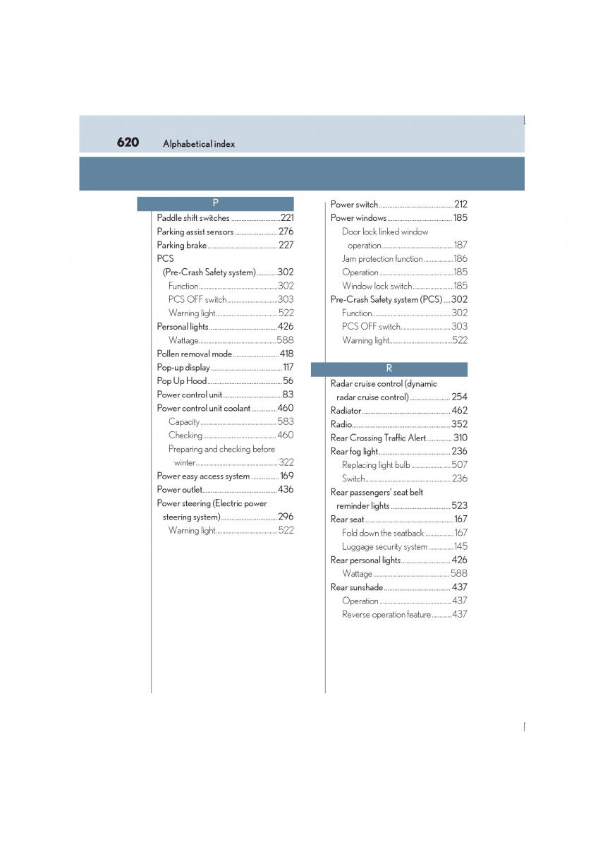 Lexus IS300h III 3 owners manual / page 620