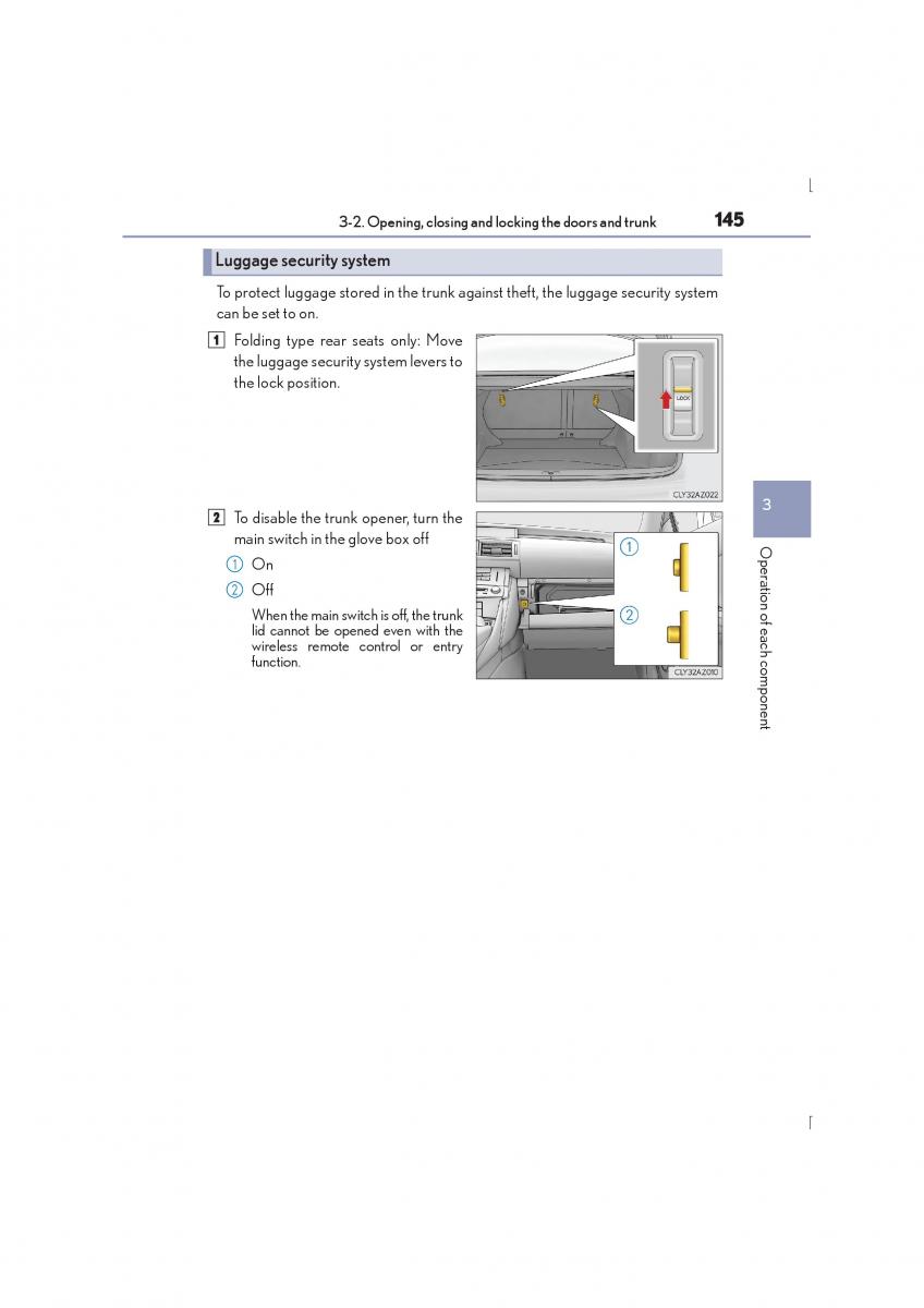 Lexus IS300h III 3 owners manual / page 145