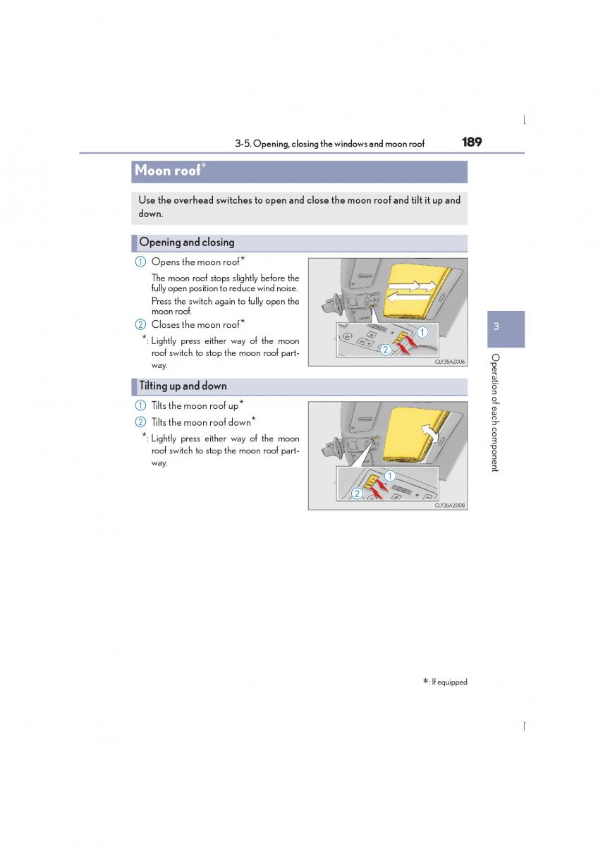 Lexus IS300h III 3 owners manual / page 189