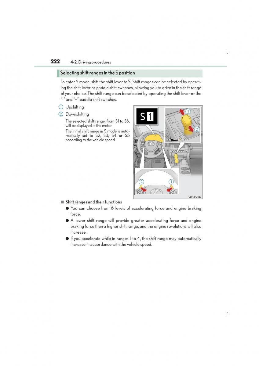 Lexus IS300h III 3 owners manual / page 222