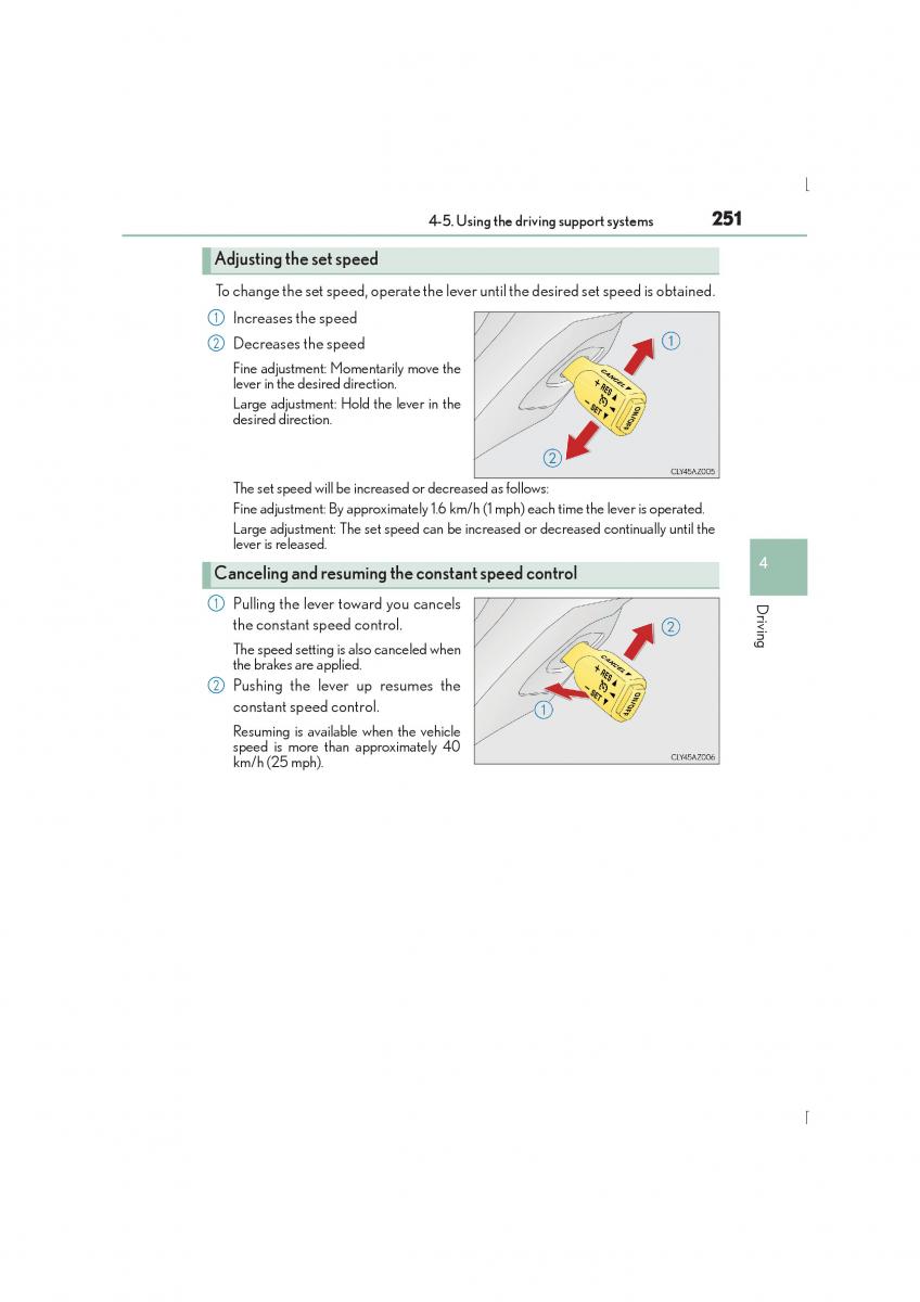 Lexus IS300h III 3 owners manual / page 251