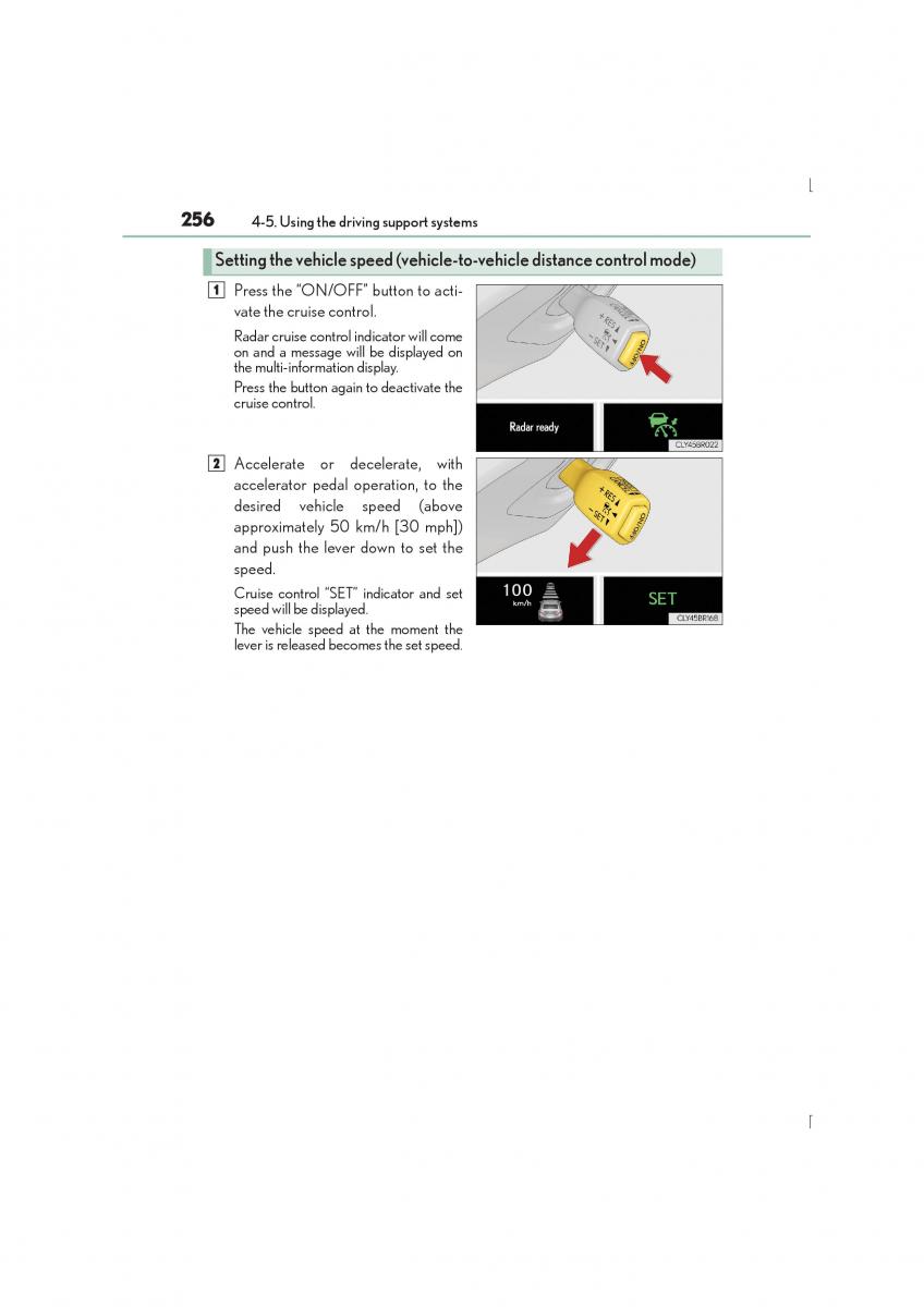 Lexus IS300h III 3 owners manual / page 256