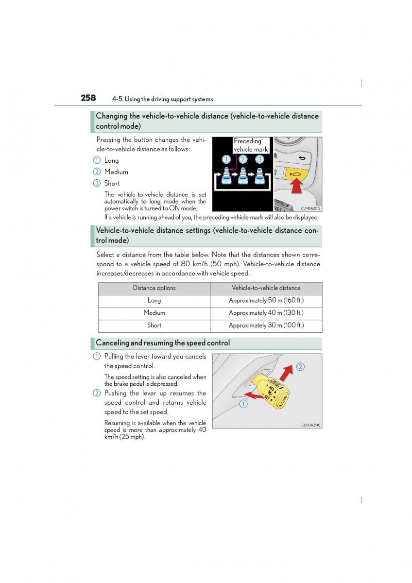 Lexus IS300h III 3 owners manual / page 258