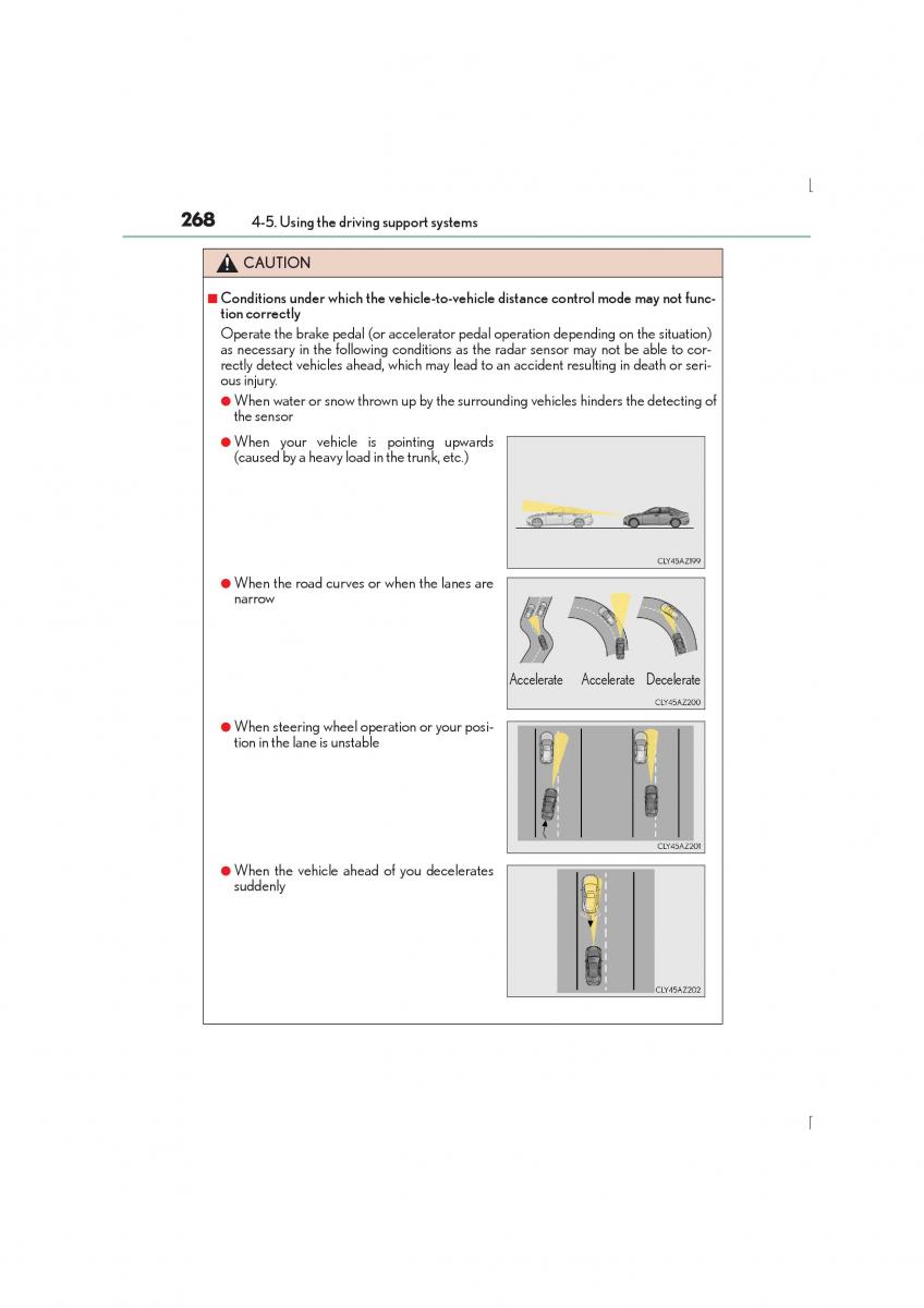 Lexus IS300h III 3 owners manual / page 268