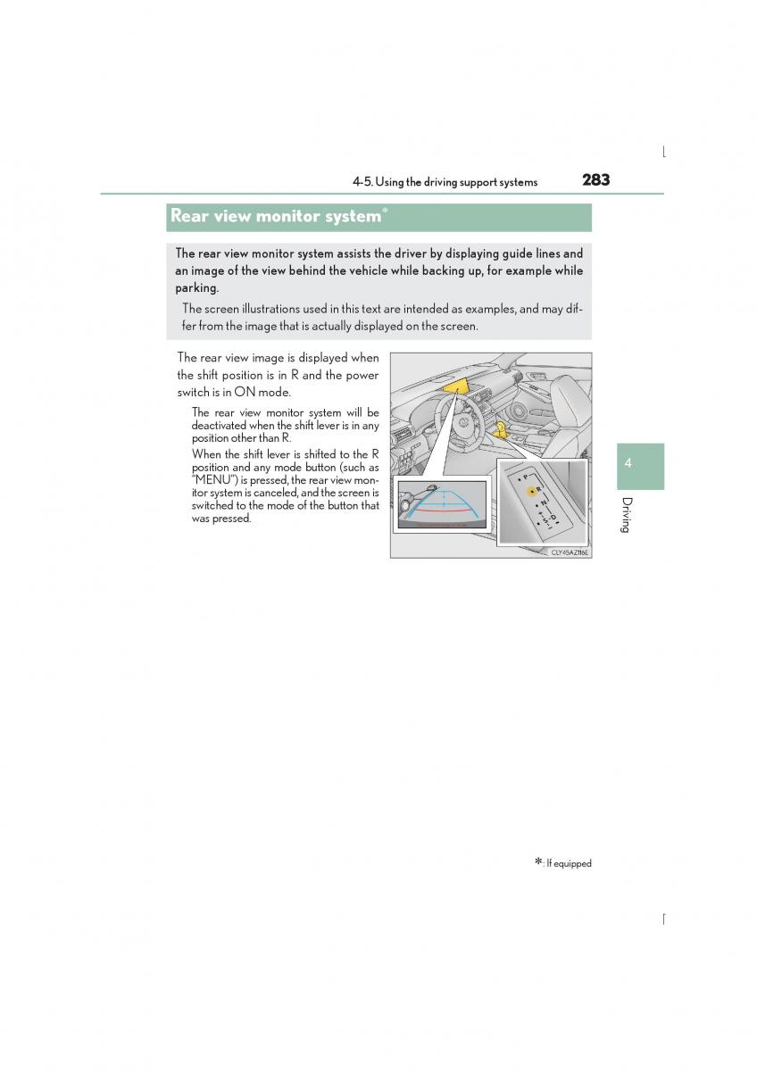 Lexus IS300h III 3 owners manual / page 283