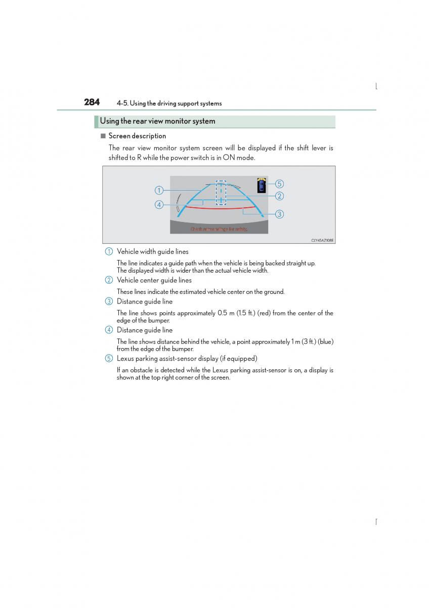 Lexus IS300h III 3 owners manual / page 284