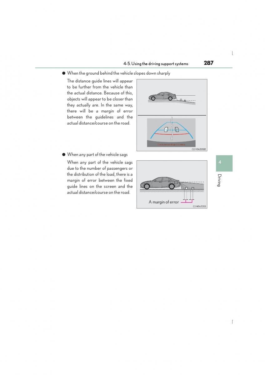 Lexus IS300h III 3 owners manual / page 287