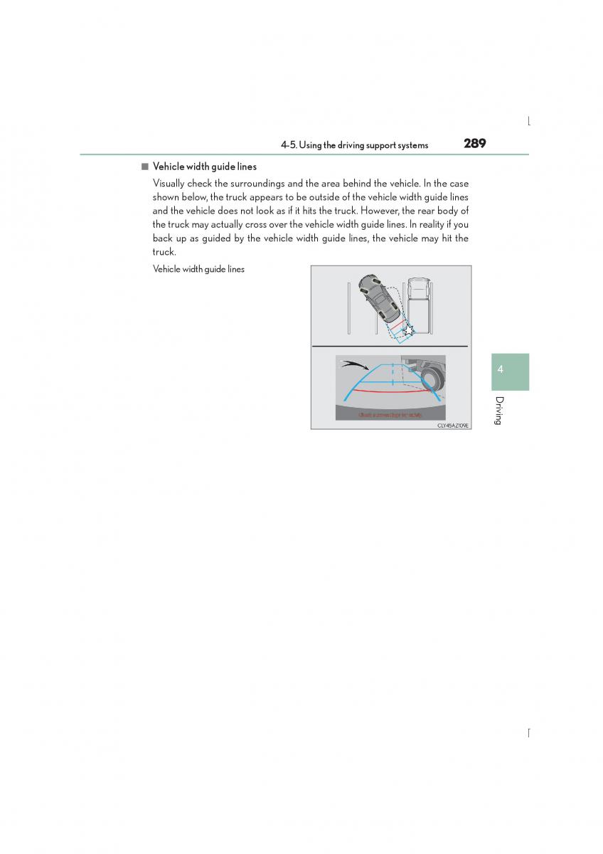 Lexus IS300h III 3 owners manual / page 289