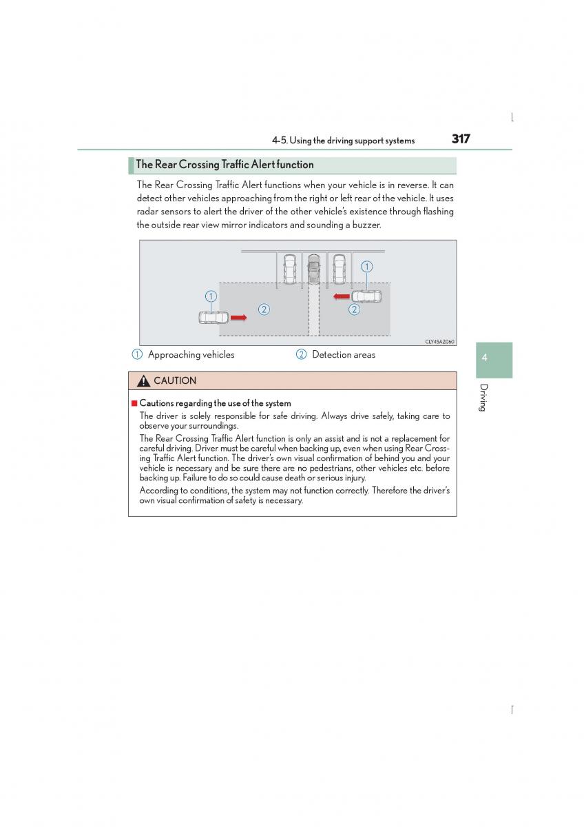 Lexus IS300h III 3 owners manual / page 317