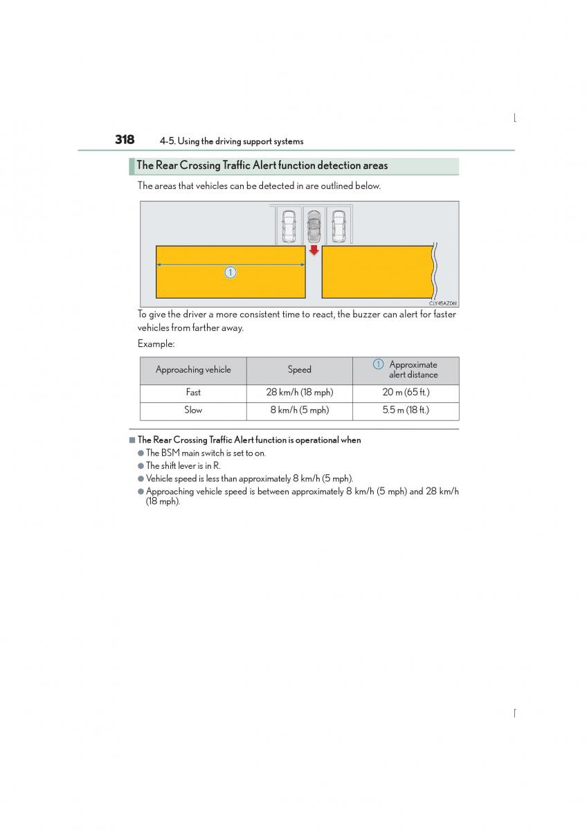 Lexus IS300h III 3 owners manual / page 318