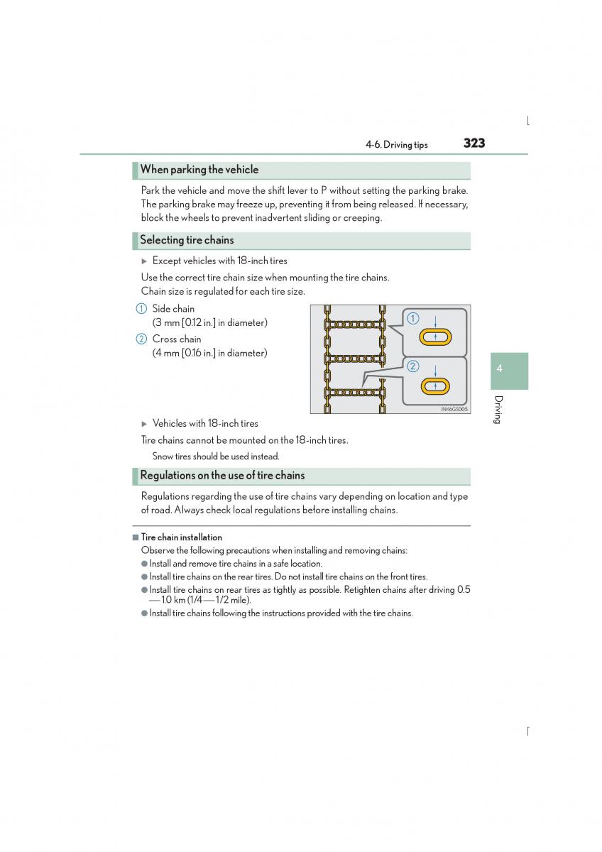 Lexus IS300h III 3 owners manual / page 323