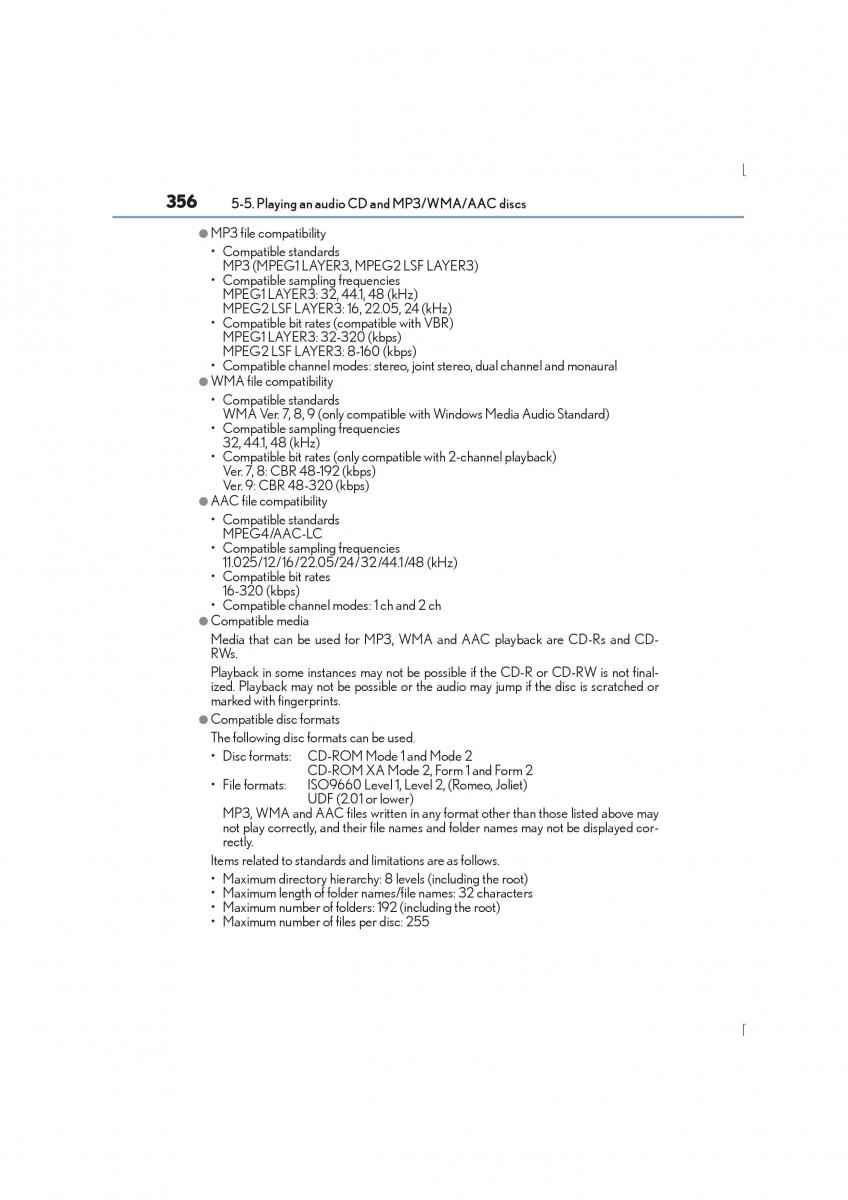 Lexus IS300h III 3 owners manual / page 356