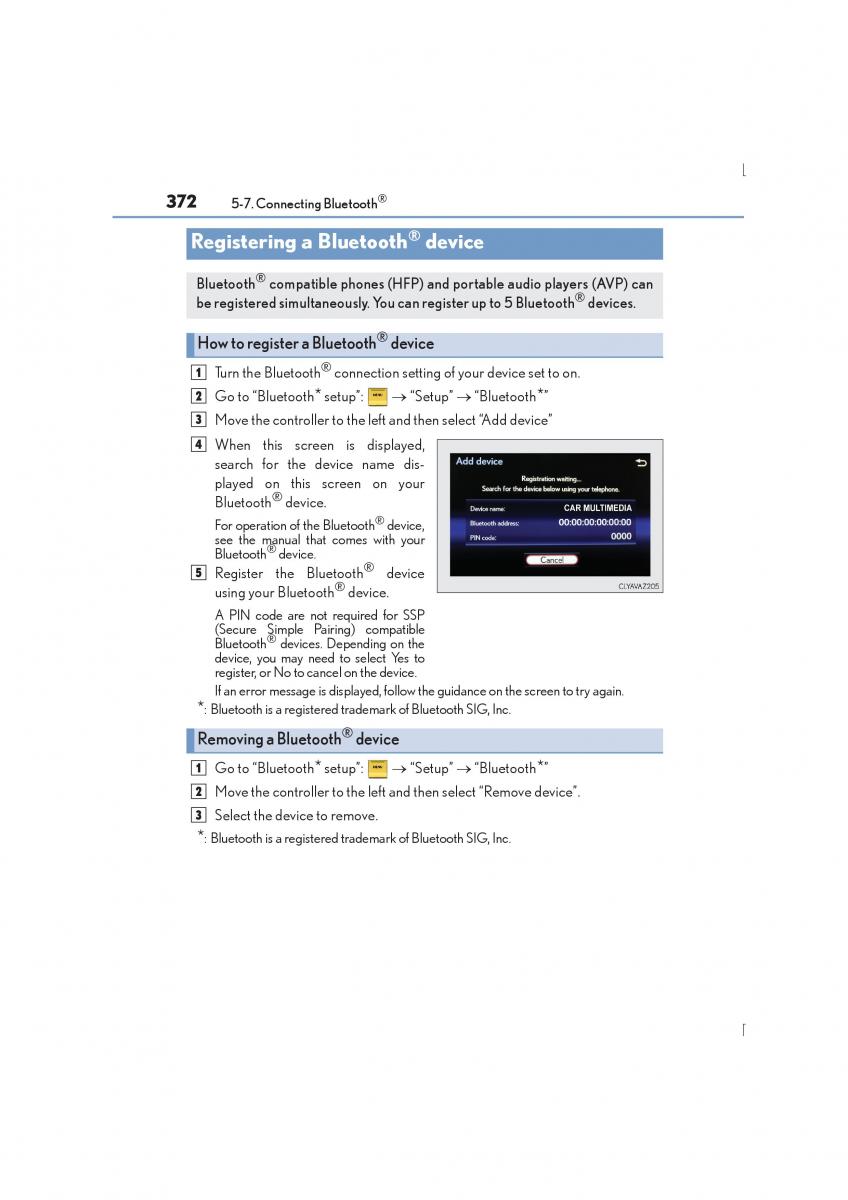 Lexus IS300h III 3 owners manual / page 372