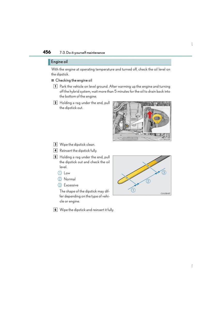 Lexus IS300h III 3 owners manual / page 456