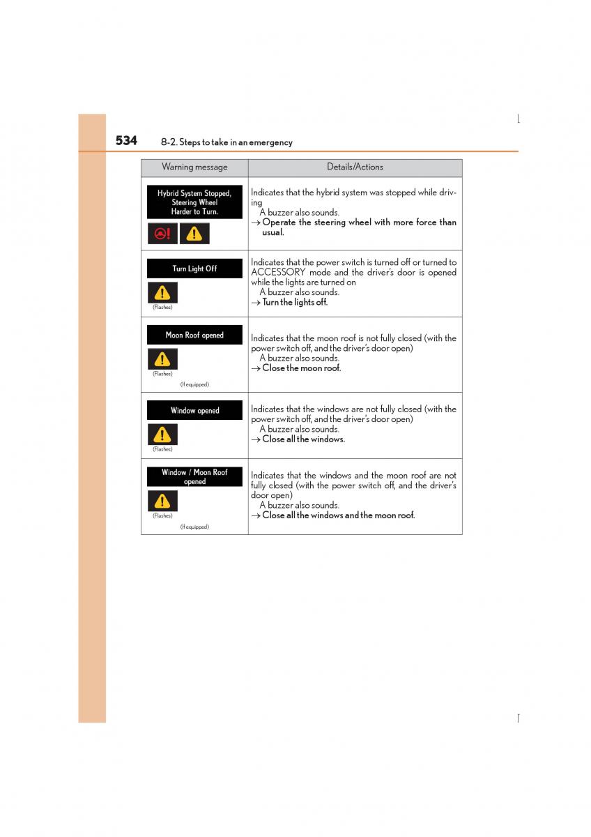 Lexus IS300h III 3 owners manual / page 534