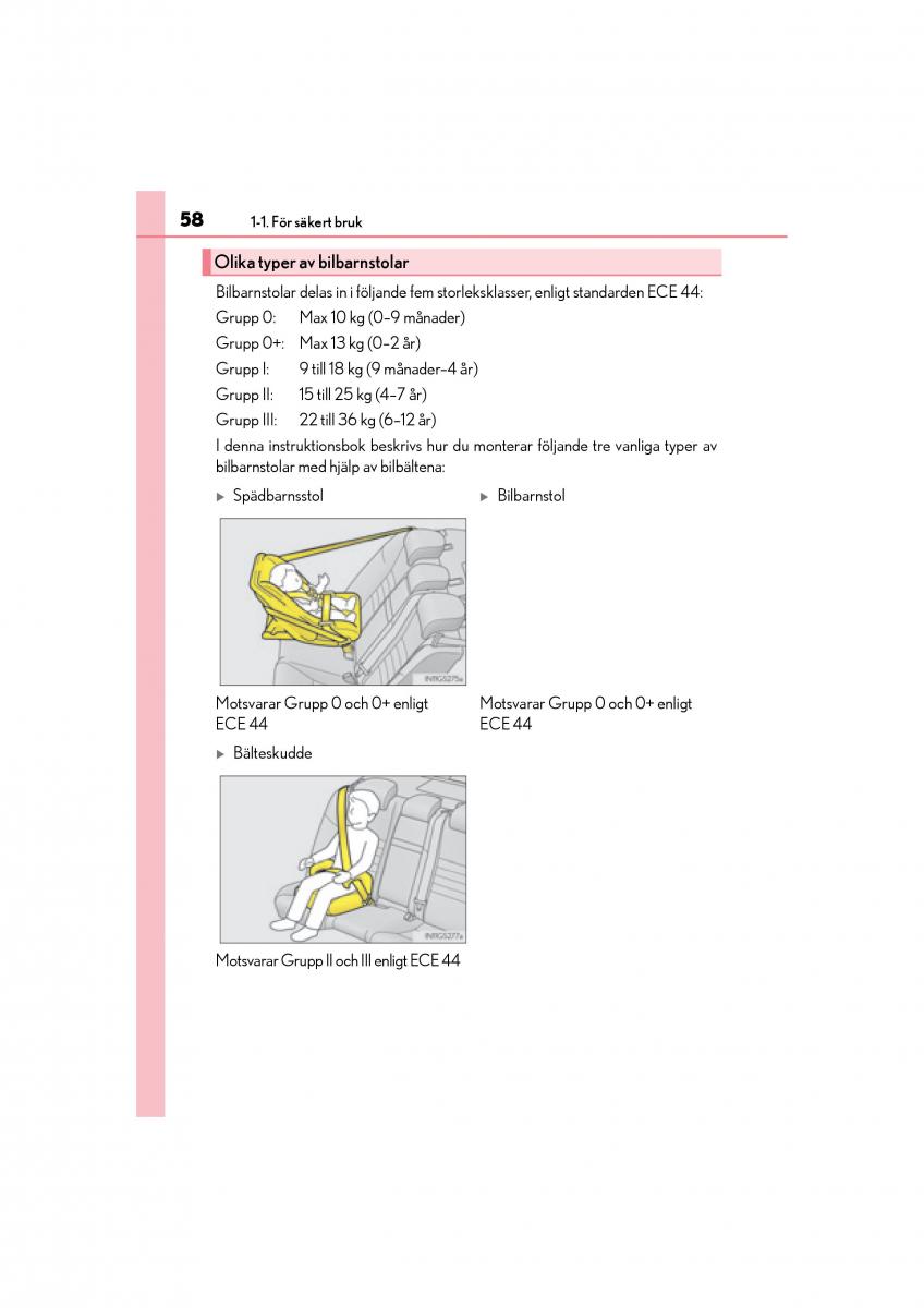 Lexus GS F IV 4 instruktionsbok / page 58