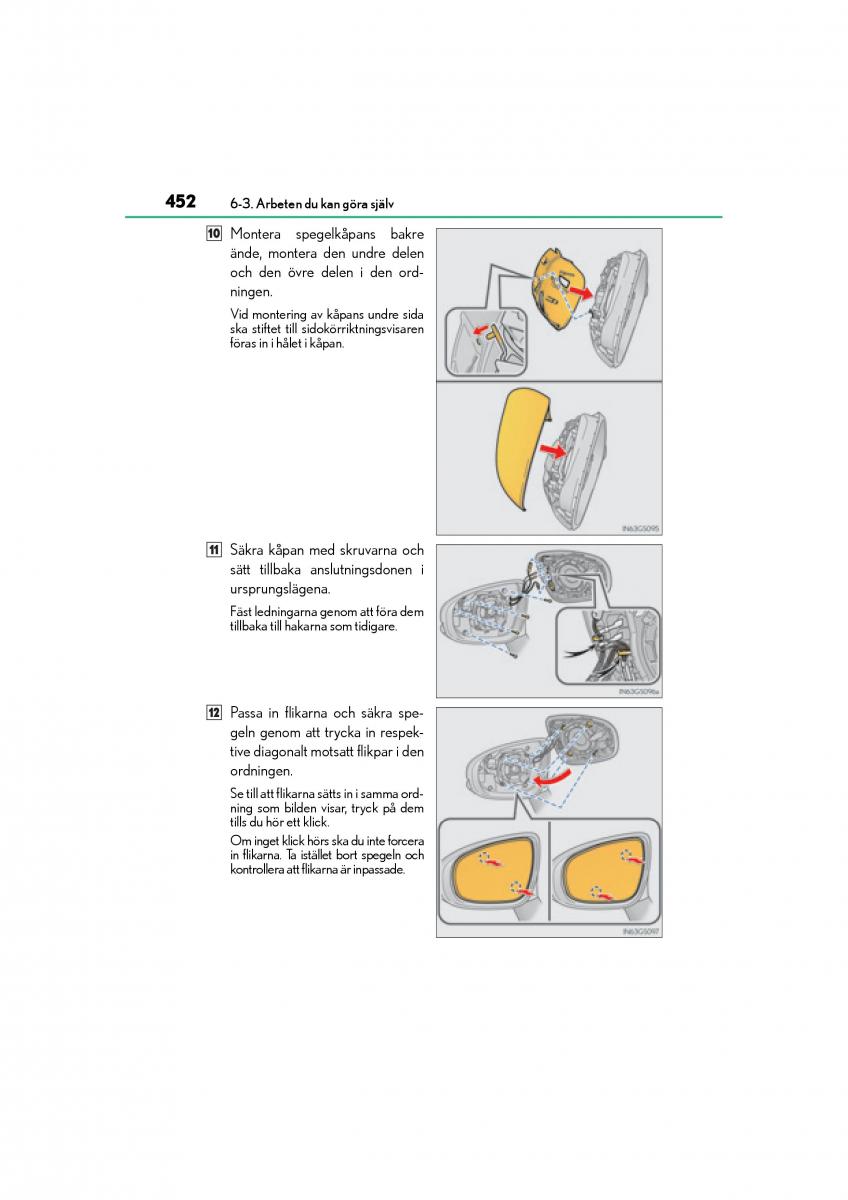 Lexus GS F IV 4 instruktionsbok / page 452