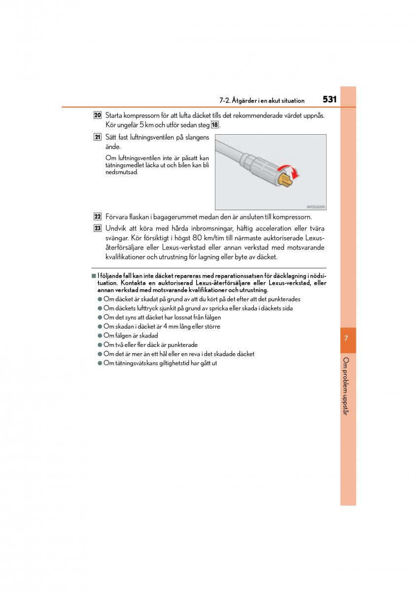 Lexus GS F IV 4 instruktionsbok / page 531