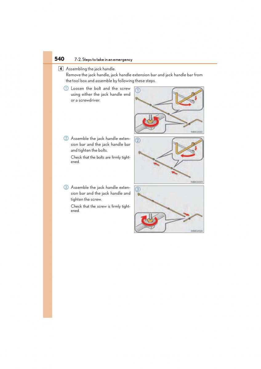 Lexus GX II 2 owners manual / page 542