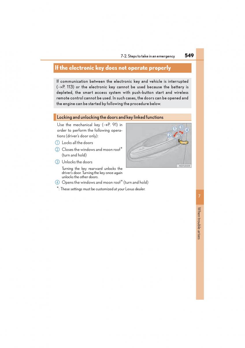 Lexus GX II 2 owners manual / page 551