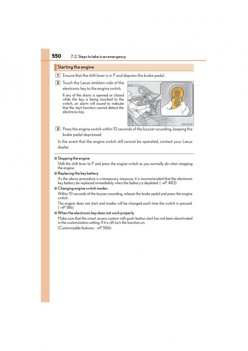 Lexus GX II 2 owners manual / page 552