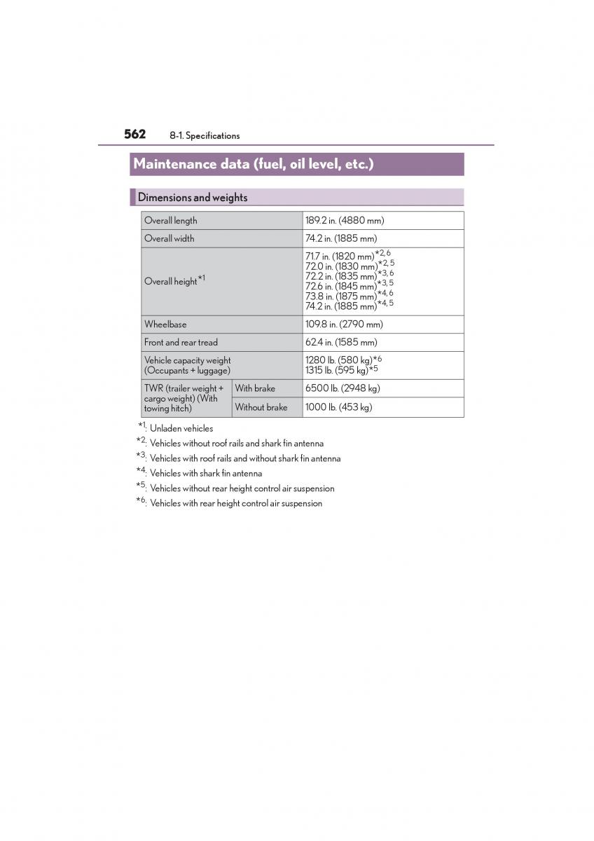 Lexus GX II 2 owners manual / page 564