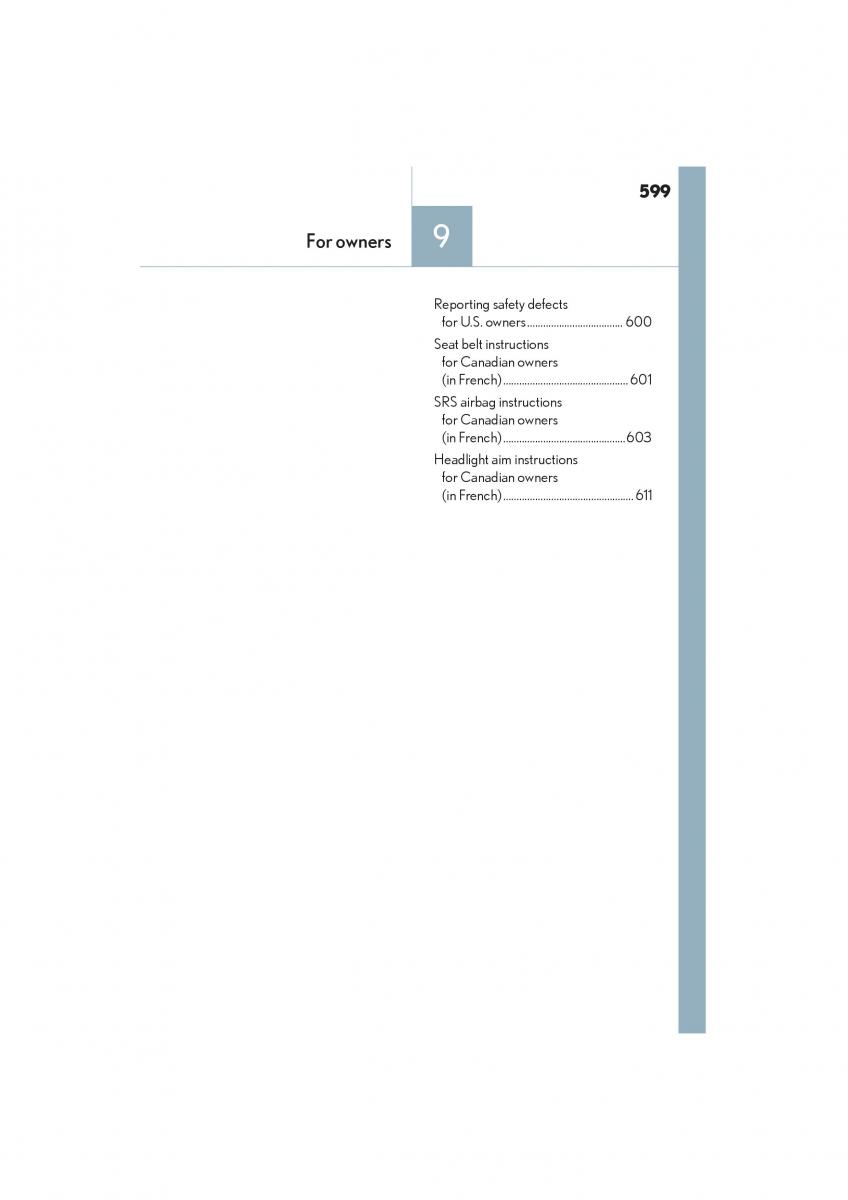 Lexus GX II 2 owners manual / page 601