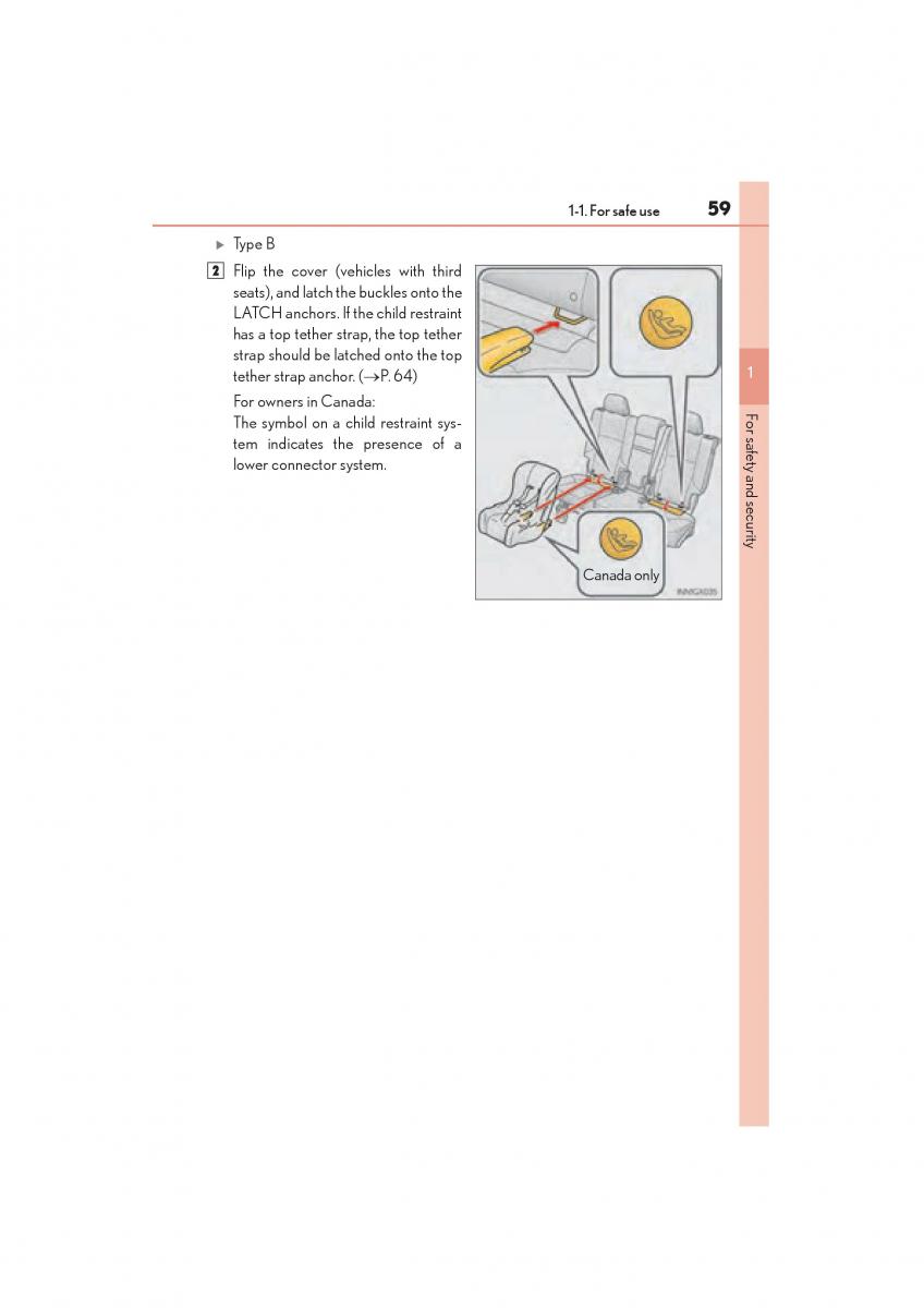 Lexus GX II 2 owners manual / page 61