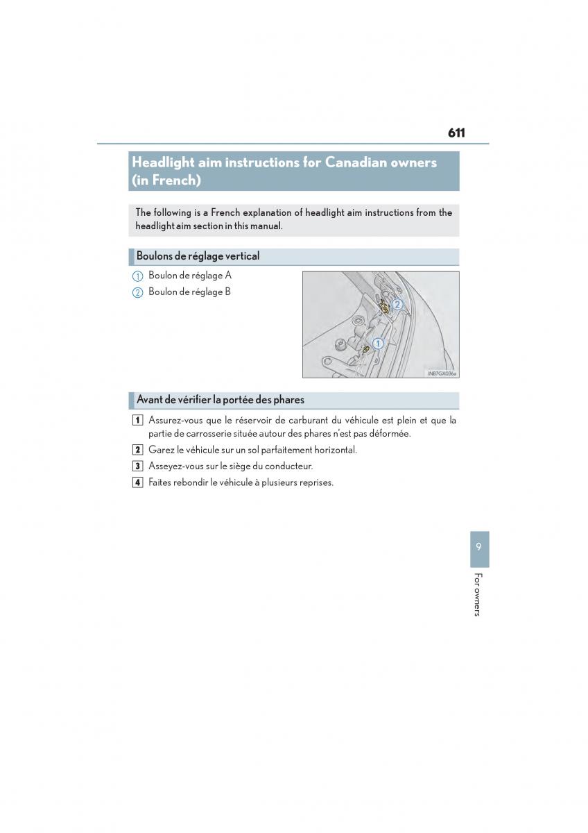 Lexus GX II 2 owners manual / page 613