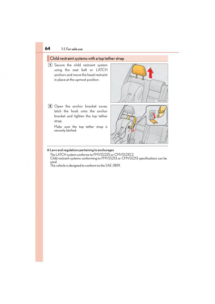 Lexus GX II 2 owners manual / page 66