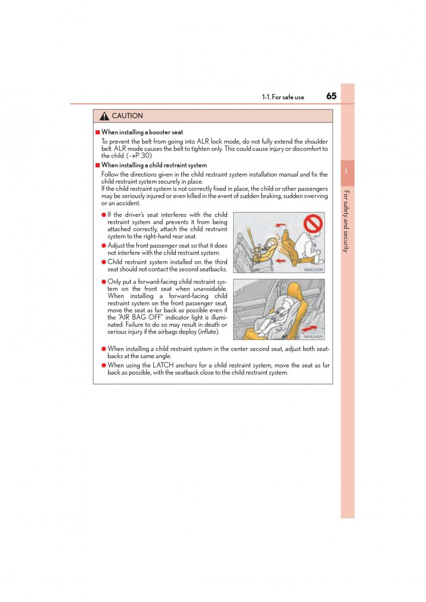 Lexus GX II 2 owners manual / page 67